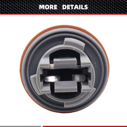 HiSport 2U5Z-13411-SA 2PCS Turn Signal Lamp Socket Compatible with Ford Crown Victoria Escape F-150 250 350 450 550 Super Duty Fiesta Focus Freestyle Fusion Mustang Ranger, Lincoln MKZ, Mercury Marine