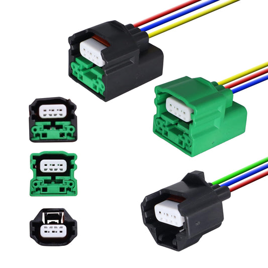 HiSport Crankshaft Position Sensor Camshaft Sensor Connector Compatible with Nissan Infiniti FX35 M35 G35 I35 Maxima Murano 350Z Altima Quest 2002-2008 Replace 907-716 917-707 917-704