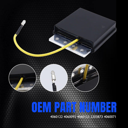 HiSport Voltage Regulator Rectifier - Compatible with Polaris Snowmobiles Replaces 4060122, 4060123, 4060092, 4060071, 2203873