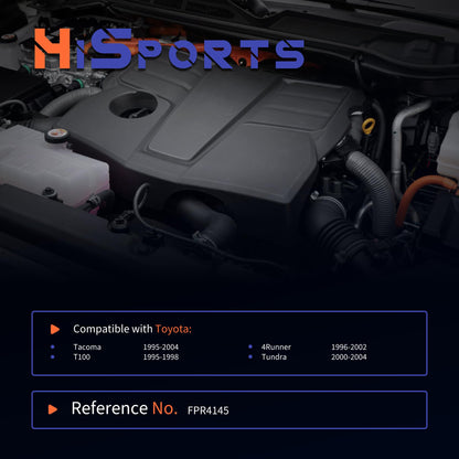 HiSport Fuel Injection Pressure Regulator PR4145 Replacement for Toyota Tacoma T100 4Runner Tundra, 3.0 Bar