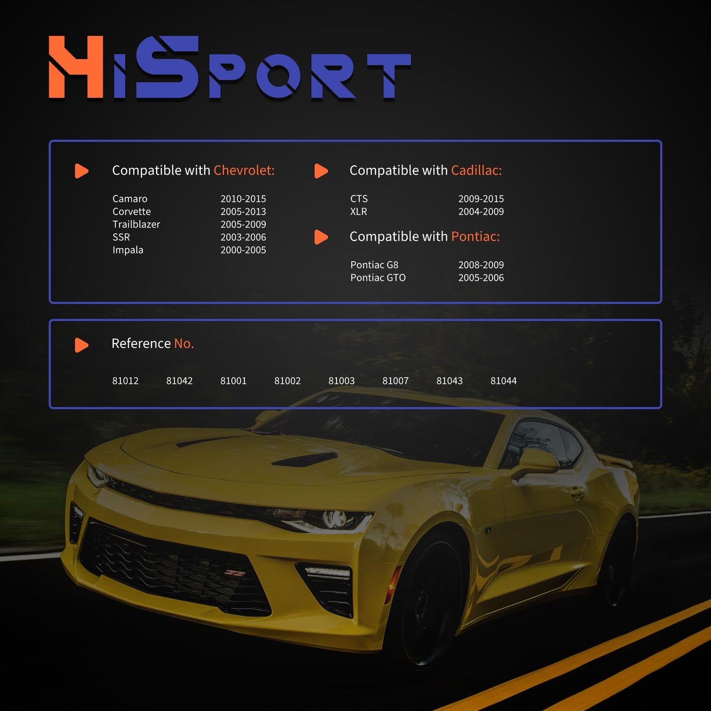 HiSport 81012 4-Bolt Throttle Cable Bracket - Intakes 92MM-102MM Compatible with Chevrolet Camaro Corvette Trailblazer SSR Impala Cadillac CTS XLR Pontiac G8 GTO Replaces 81042 81001 81002 81003