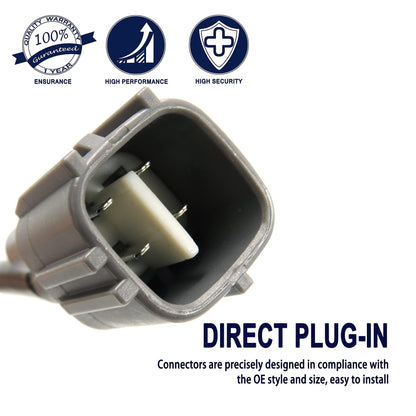 HiSport 2349050 4-Wire Fuel Ratio Oxygen O2 Sensor Compatible with Lexus ES350 2007, Toyota Avalon 2005-2007 Camry 2007 Tacoma 2005, 2006, 2007, 2008, 2009, 2010, 2011, 2012