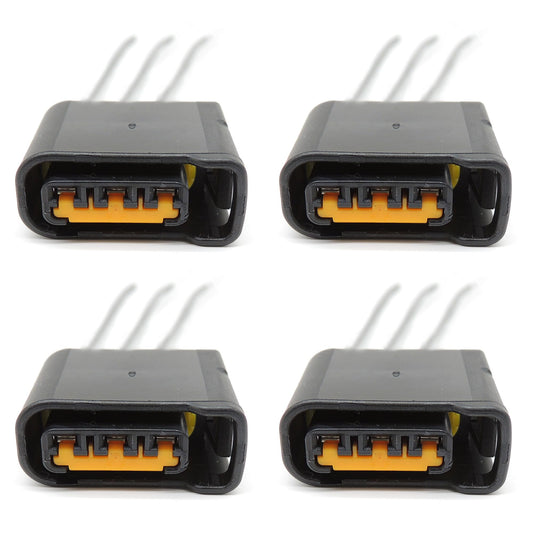 HiSport Ignition Coil Connector Repair Pigtail replacement for Subaru Impreza WRX STI Legacy Outback 4 PCS