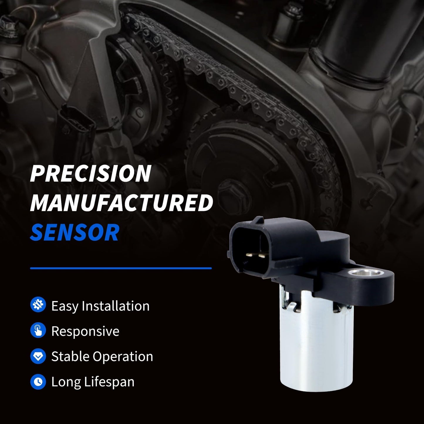 HiSport 22056AA050 Engine Cam Camshaft Position Sensor Compatible with Impreza 1994 1995 1996 1997 1998 1999 2000 2001 2002 2003 2004-2008, Forester 1998-2008, Liberty 1994-2008, Outback 2000-2008