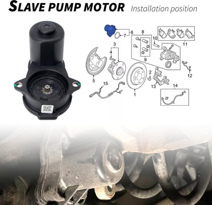 HiSport Parking Brake Actuator GML8268EX - Compatible with Mazda 3 2017-2018 2.0L 2.5L 6 2016 2017 2018 2019 2020 2.5L Cx-3 2019 2020 2021 2.0L - Replaces GV9S268EX GMY02671XG GMY02661X