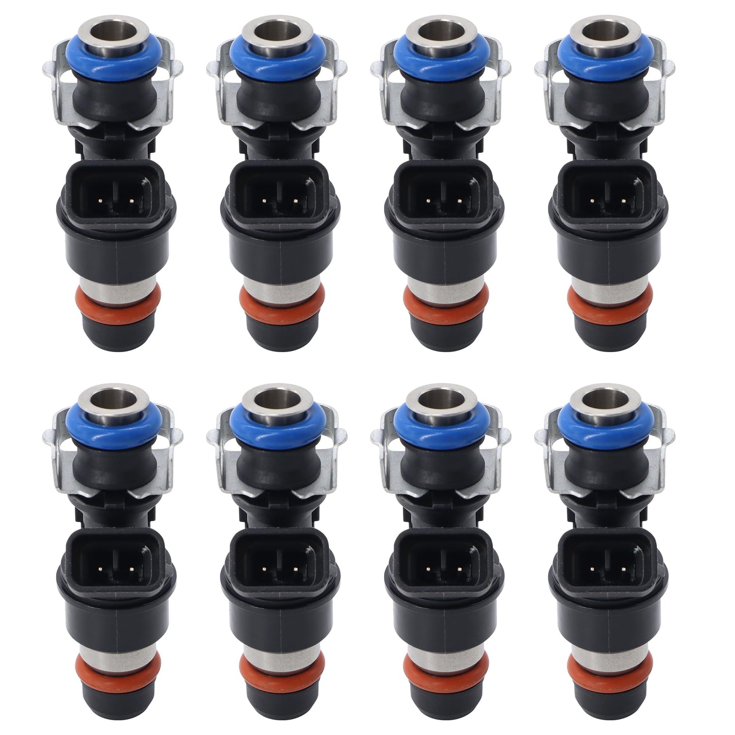 HiSport Fuel Injectors Replacement for Chevy Tahoe Express Suburban Silverado,Compatible with GMC Yukon XL Sierra, 1500 2500 3500,Cadi Escalade V8 4.8L 5.3L 6.0L 2000-2006 17113553 8 Pcs
