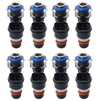 HiSport Fuel Injectors Replacement for Chevy Tahoe Express Suburban Silverado,Compatible with GMC Yukon XL Sierra, 1500 2500 3500,Cadi Escalade V8 4.8L 5.3L 6.0L 2000-2006 17113553 8 Pcs