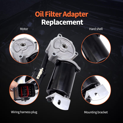 HiSport 600-911 Transfer Case Motor - Compatible with Ford F-150 2004-2008 Lobo 2004-2008 Compatible with Lincoln Mark LT 2006-2008 - Replace 5L3Z7G360A 8L3Z7G360A