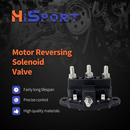 HiSport Winch Motor Reversing Solenoid Switch - Duty 12V DC 6 Terminal 24450 214-1211A11 214-1231-A11 2141211A1106 214-1211A11-06
