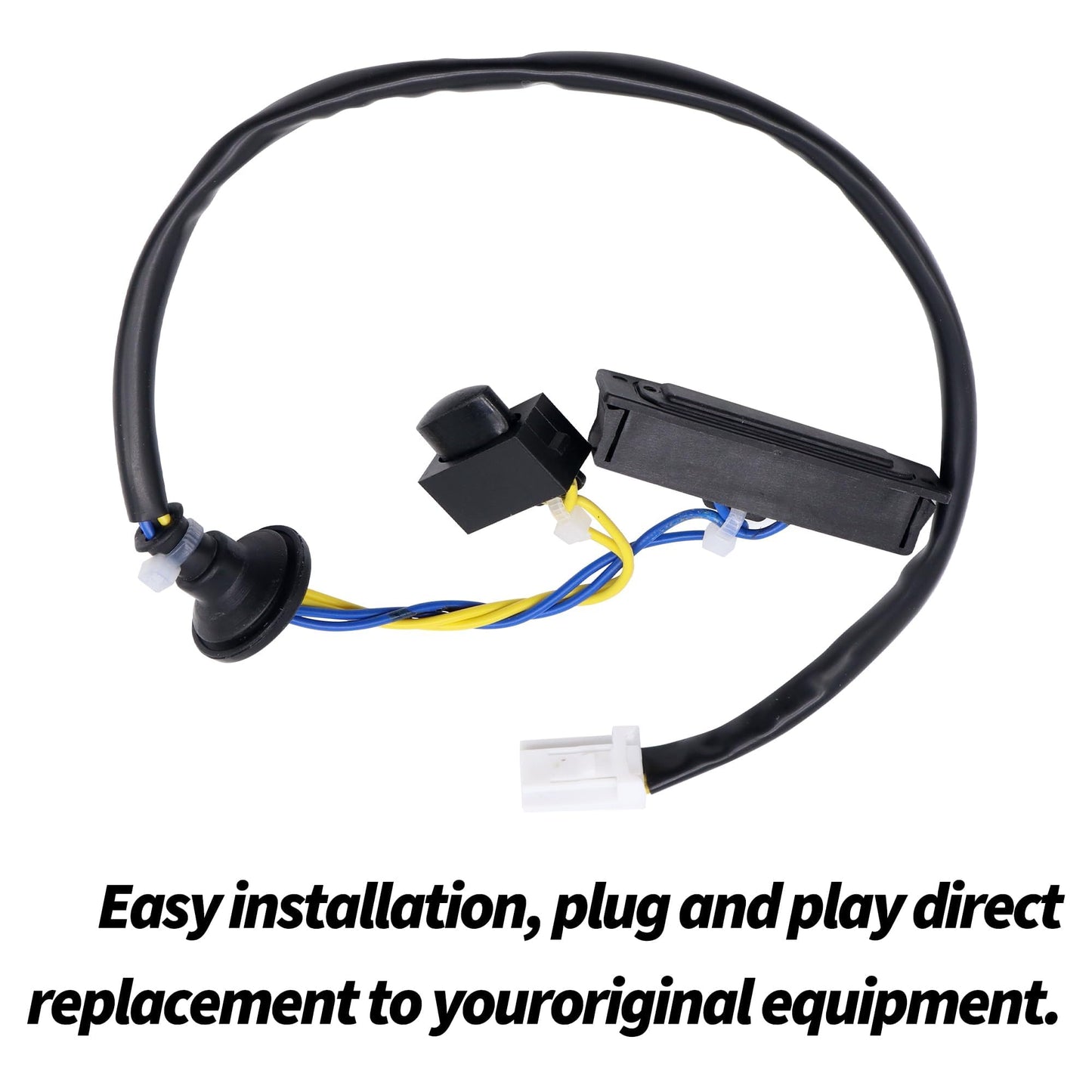 HiSport 25380-JM00A Rear Trunk Switch Tailgate Lid Release Switch Compatible with Nissan Rogue 2008-2015,Nissan Rogue Select 2.5L l4 2014-2015 Replacement for OEM 25380JM00A