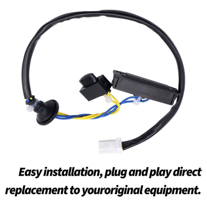 HiSport 25380-JM00A Rear Trunk Switch Tailgate Lid Release Switch Compatible with Nissan Rogue 2008-2015,Nissan Rogue Select 2.5L l4 2014-2015 Replacement for OEM 25380JM00A