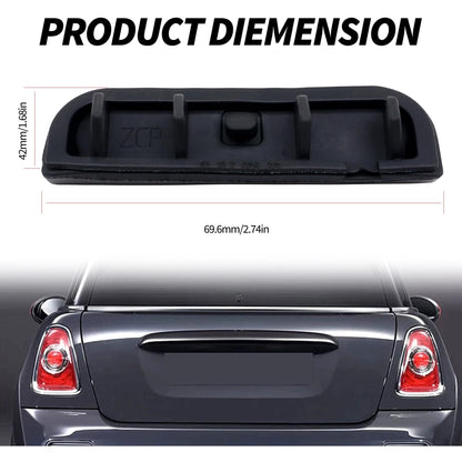 HiSport 51137039261 Tailgate Handle Switch Rubber Button Cap Cover Compatible with BMW Mini Cooper R50 R52 R53 R56 R57 R58 R59 2002 2003 2004 2005 2006 2007 2008 2009 2010 2011 2012 2013 2014 2015