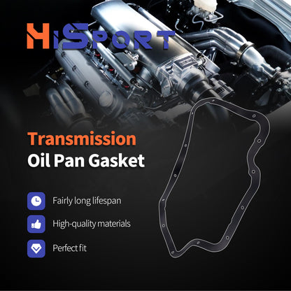 HiSport Transmission Oil Pan Gasket - Compatible with GM Turbo 400, 3/16'' Thick