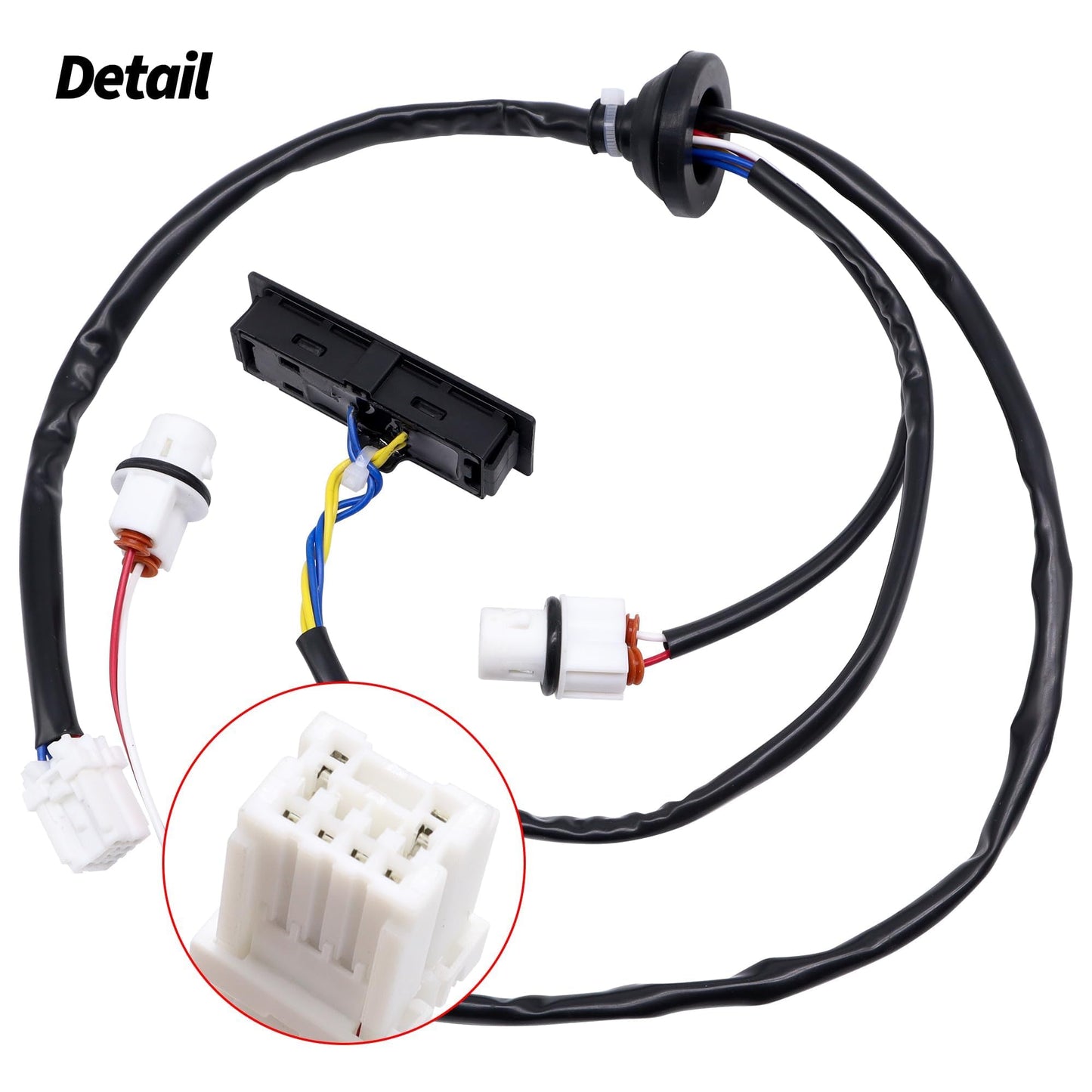 HiSport 25380-1KA0A Trunk Lid Opener Tailgate Release Switch Compatible with Nissan Juke 1.6L 2011 2012 2013 2014 2015 2016 2017 Replacement for OEM 253801KA0A 253801KA0C