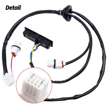 HiSport 25380-1KA0A Trunk Lid Opener Tailgate Release Switch Compatible with Nissan Juke 1.6L 2011 2012 2013 2014 2015 2016 2017 Replacement for OEM 253801KA0A 253801KA0C