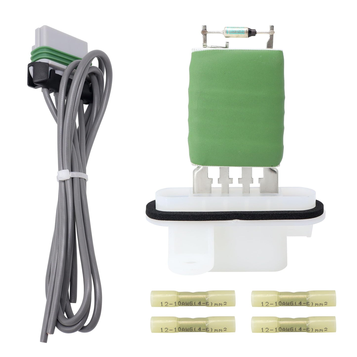 HiSport HVAC Blower Motor Resistor Kit Compatible with Chevy Colorado 2004 2005 2006 2007 2008 2009 2011 2012 SSR 2003 2004 2005 2006 GMC Canyon 2004-2012, Replaces 973-434 15218254