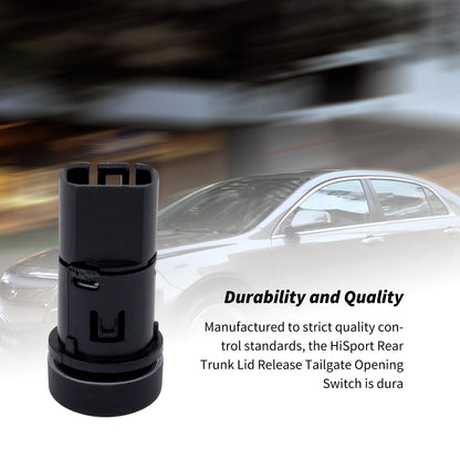 HiSport 15835338 Trunk Lid Release Switch - Compatible with Chevry Malibu 2008 2009 2010 2011 2012