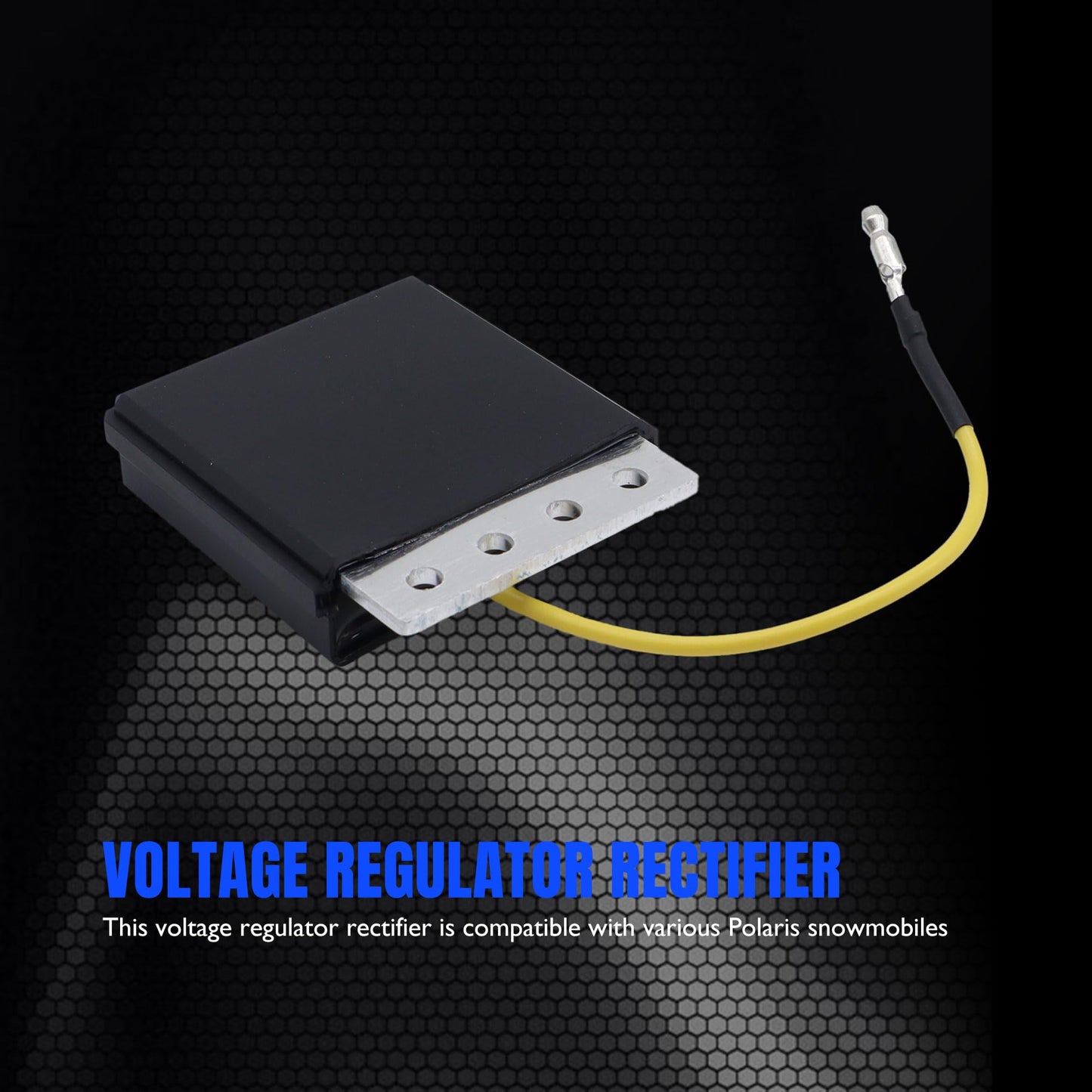 HiSport Voltage Regulator Rectifier - Compatible with Polaris Snowmobiles Replaces 4060122, 4060123, 4060092, 4060071, 2203873