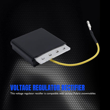 HiSport Voltage Regulator Rectifier - Compatible with Polaris Snowmobiles Replaces 4060122, 4060123, 4060092, 4060071, 2203873