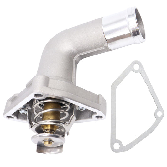 HiSport Engine Coolant Thermostat Housing Assembly - Compatible with Infiniti JX35 QX60 Nissan Altima Maxima Murano Pathfinder Quest Replace 212009HP0A 21200JA10A