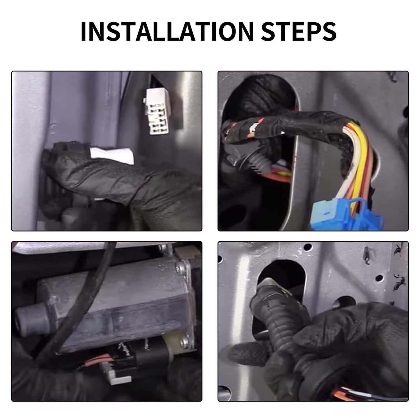 HiSport Rear Door Wiring Harness Connector Assembly Compatible with Dodge Ram 1500 2500 3500 4500 5500 2004-2010 Replacement for 6051931AA 56051694AA 645-506