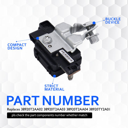 HiSport Battery Current Sensor - Compatible with Acura RLX 2014-2020 Honda Accord 2013-2017 - Replace 38920T2AA02