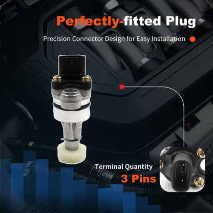 HiSport Transmission Speed Sensor 83181-12020 3Pin - Compatible with Chevrolet Geo Lexus Pontiac Toyota Prizm LX470 4Runner Camry Celica Corolla Echo Land Matrix RAV4 Sequoia T100 Tundra 1990-2012