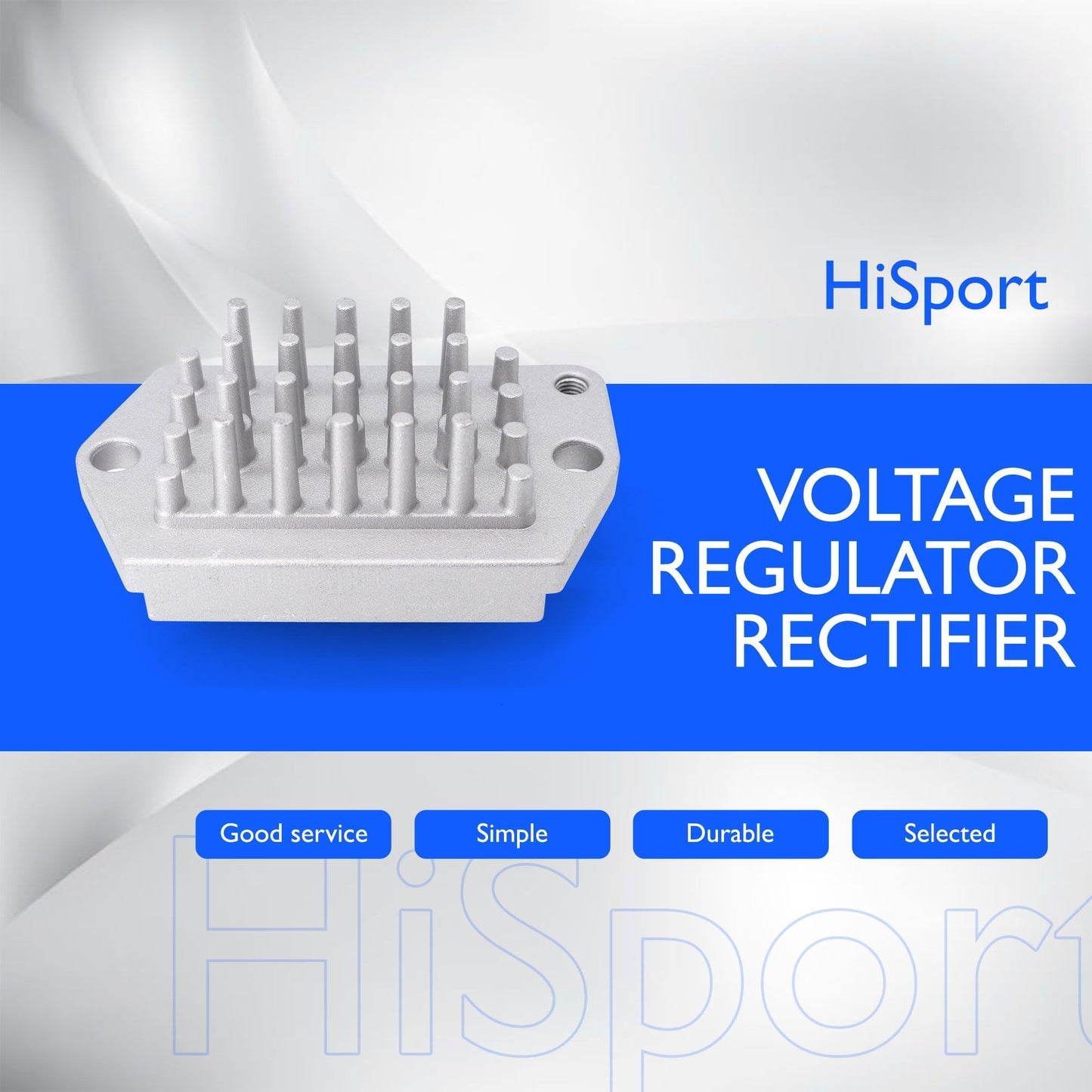 HiSport 25-403-39-S Voltage Regulator Rectifier - Compatible with Kohler CH730-0165 CH730-0170 ECV740 ECH749 64569 62570 Replaces 25-403-32-S 25-403-05-S