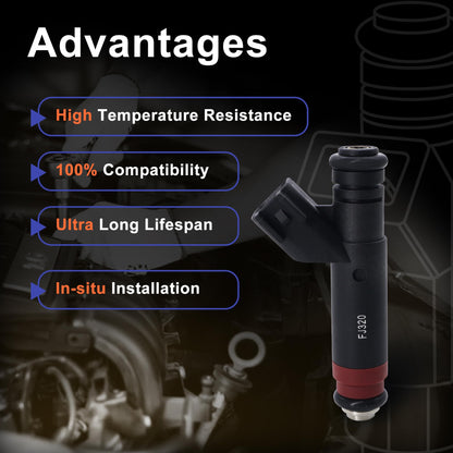 HiSport FJ320 Fuel Injectors Compatible with Ford Taurus 2000-2007,Mercury Sable 2000-2005, 3.0L 6 PCS