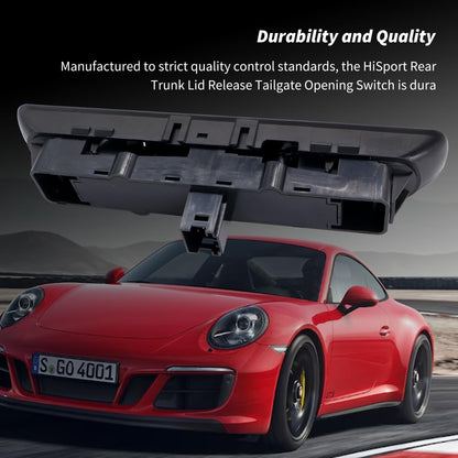 HiSport 99761310502A05 Hood Decklid Release Switch - Compatible with Porsche 911 2005-2013 Boxster 2005-2012 Cayman 2006-2012