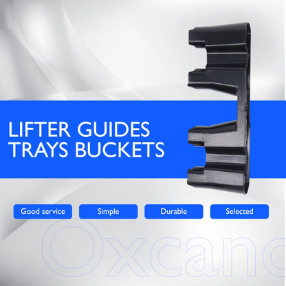 HiSport 12595365 Lifter Guides Trays Buckets - Compatible with GMC Canyon Envoy Savana Chevrolet Avalanche Camaro Hummer H2 H3 H3T Buick Rainier Cadillac CTS Replaces 12569259