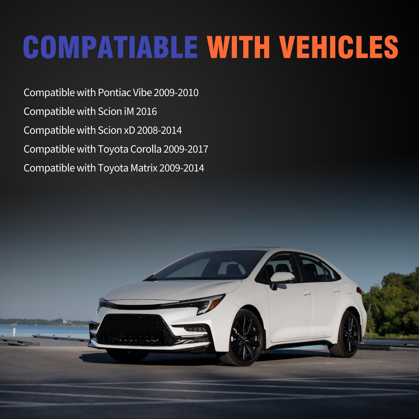 HiSport Valve Cover Gasket - Compatible with Pontiac Vibe 2009-2010 Compatible with Scion iM 2016 xD 2008-2014 Compatible with Toyota Corolla 2009-2017 Matrix 2009-2014 - Replace VS50776R