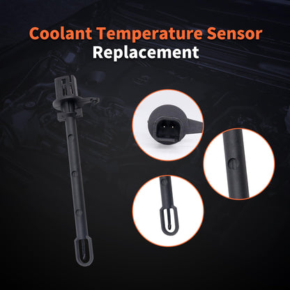 HiSport A/C Evaporator Temperature Sensor 926-567 Compatible with Ford Fusion 2006-2012 & Lincoln MKZ 2007-2012 & Mercury Milan 2006-2011, AX163, 6E5Z19C734BA, YH1662, 1713043