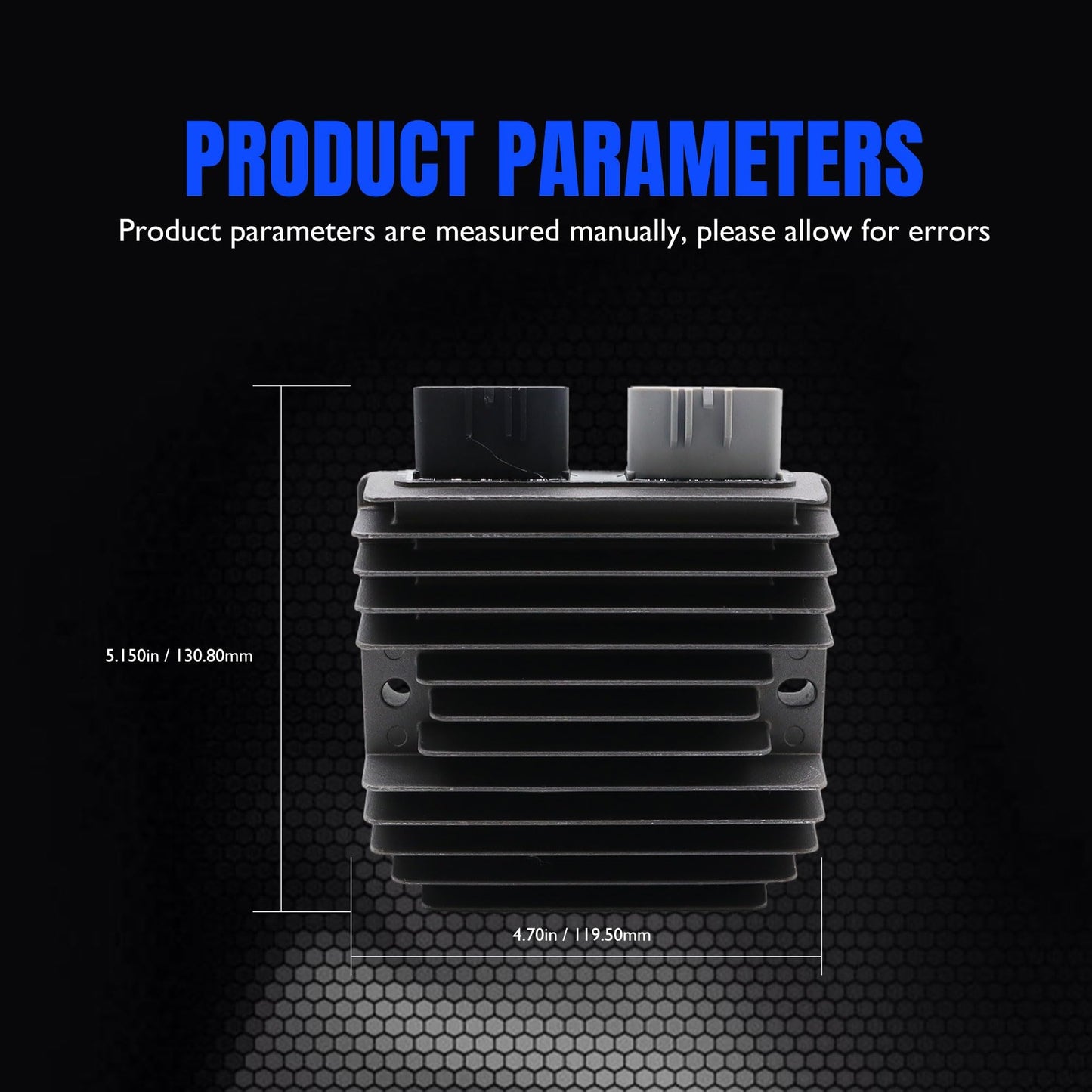 HiSport Voltage Regulator Rectifier Compatible with Can-Am Commander 1000 800 800R Max 1000 Max 800R,Defender HD10 1000 HD8 800,Maverick 1000R, Outlander 1000 500 DPS 500 XT,Renegade 1000 710001191