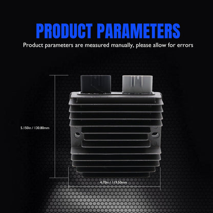 HiSport Voltage Regulator Rectifier Compatible with Can-Am Commander 1000 800 800R Max 1000 Max 800R,Defender HD10 1000 HD8 800,Maverick 1000R, Outlander 1000 500 DPS 500 XT,Renegade 1000 710001191