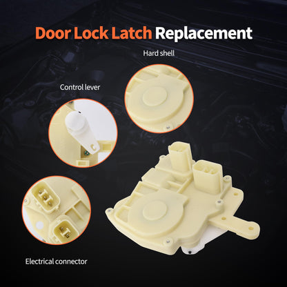 HiSport 72155S5AA01 Door Latch Lock Actuator Front Left Driver Side - Compatible with Acura CL MDX TL Compatible with Honda Accord Civic CR-V Fit Insight Odyssey 5-Door S2000 1998-2009