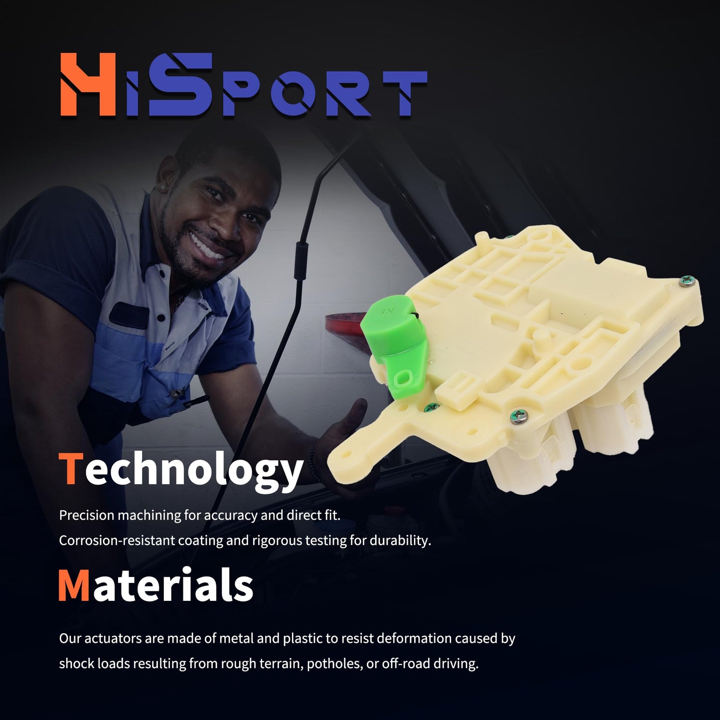 HiSport Rear Tailgate Boot Lock Latch Catch Actuator 72115S5AA01 Compatible with Honda CRV 2001-2006 Beige Plastic Metal