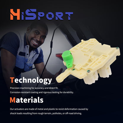 HiSport Rear Tailgate Boot Lock Latch Catch Actuator 72115S5AA01 Compatible with Honda CRV 2001-2006 Beige Plastic Metal