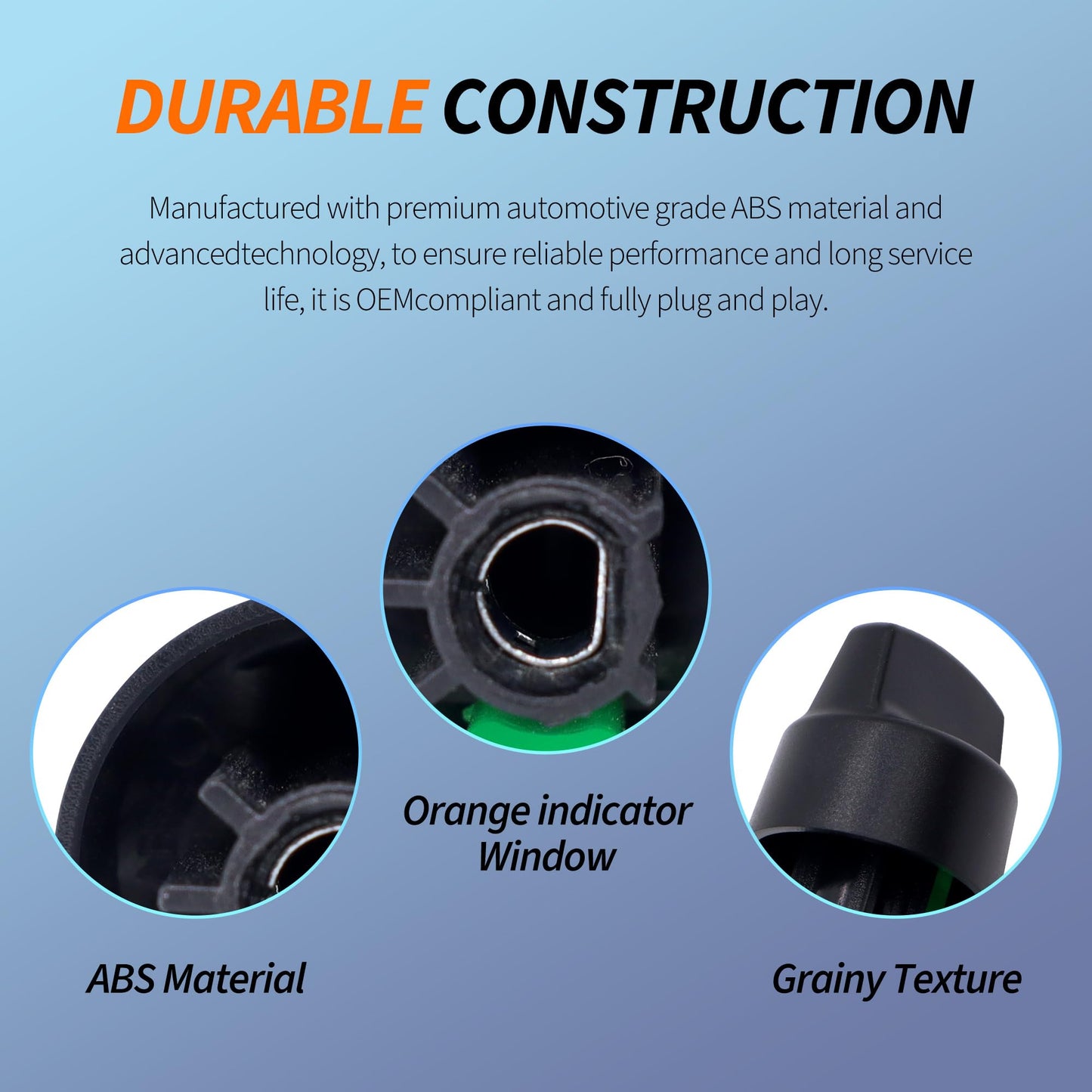 HiSport 1PC A/C Heat Control Knob Switch Button Compatible with Ford Explorer Ranger E-150 E-250 (1993-1994) Made by ABS Plastic Black Heater A/C Knob Replacement for OEM F3TZ18513A