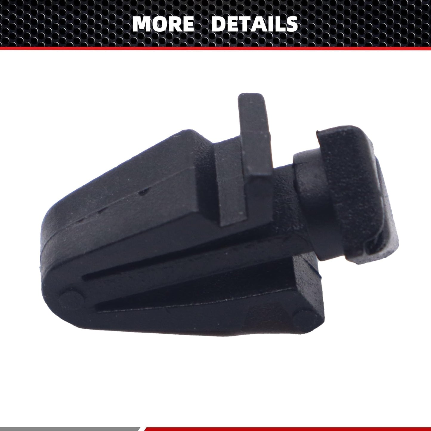 HiSport 01553-03831 50PCS Grille Retainer Clips Compatible with Nissan 200SX, Axxess, Frontier, Maxima, Pulsar NX, Sentra, Stanza, Xterra, J30, M30, Infiniti QX4 1999 2000 2001