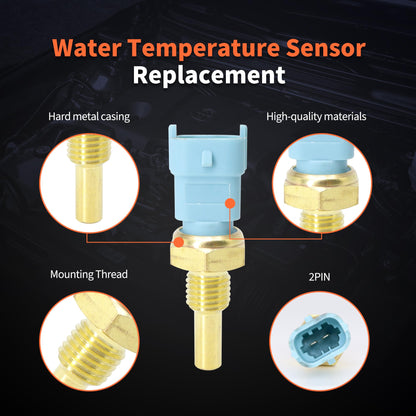 HiSport 4010644 Water Temperature Sensor - Compatible with Polaris Sportsman 570 700 EFI 800 EFI Scrambler Ranger 500 570 700 800 900 XP 1000 RZR 800 XP 900 570 ACE 570 EFI - Replace 0281002209