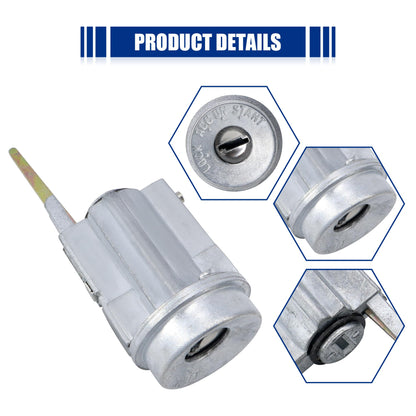 HiSport 69057-35070 Ignition Lock Cylinder with 2 Keys Compatible with Toyota 4Runner 1996-2002 Tacoma 1996-2004