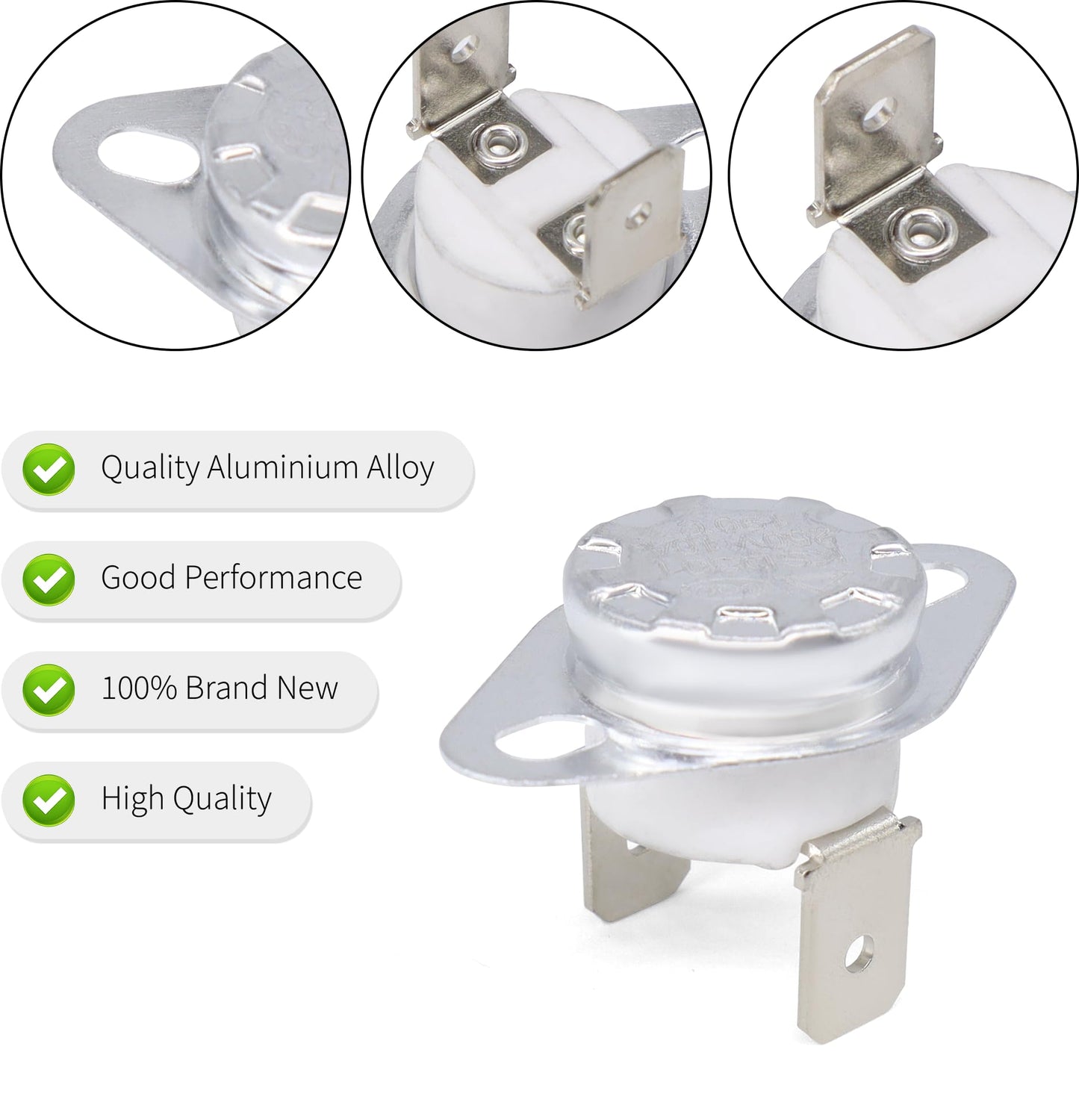 HiSport 31091 RV Furnace Limit Switch 190¨H 2PCS - Compatible with Atwood Hydro Flame Dometic RV Furnace Heater