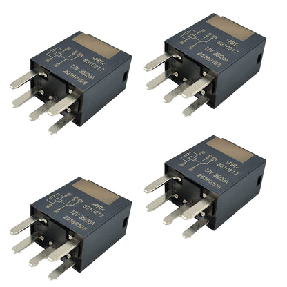 HiSport Power Relay 12077866 12V 35/20A Compatible with Buick,Cadillac,Chevrolet,GMC,Hummer More £¨4 Pack£©