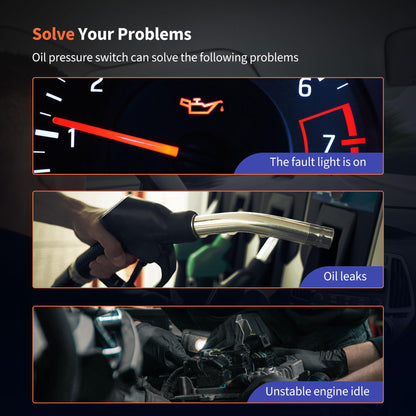 HiSport Transmission Pressure Switches 28600-RKE-004 28600-RAY-003 Compatible with Acura Honda MDX RL Odyssey Pilot Ridgeline 3.5L Automatic Transmission 2ND - 3RD Gear Oil Pressure Sensor Switch