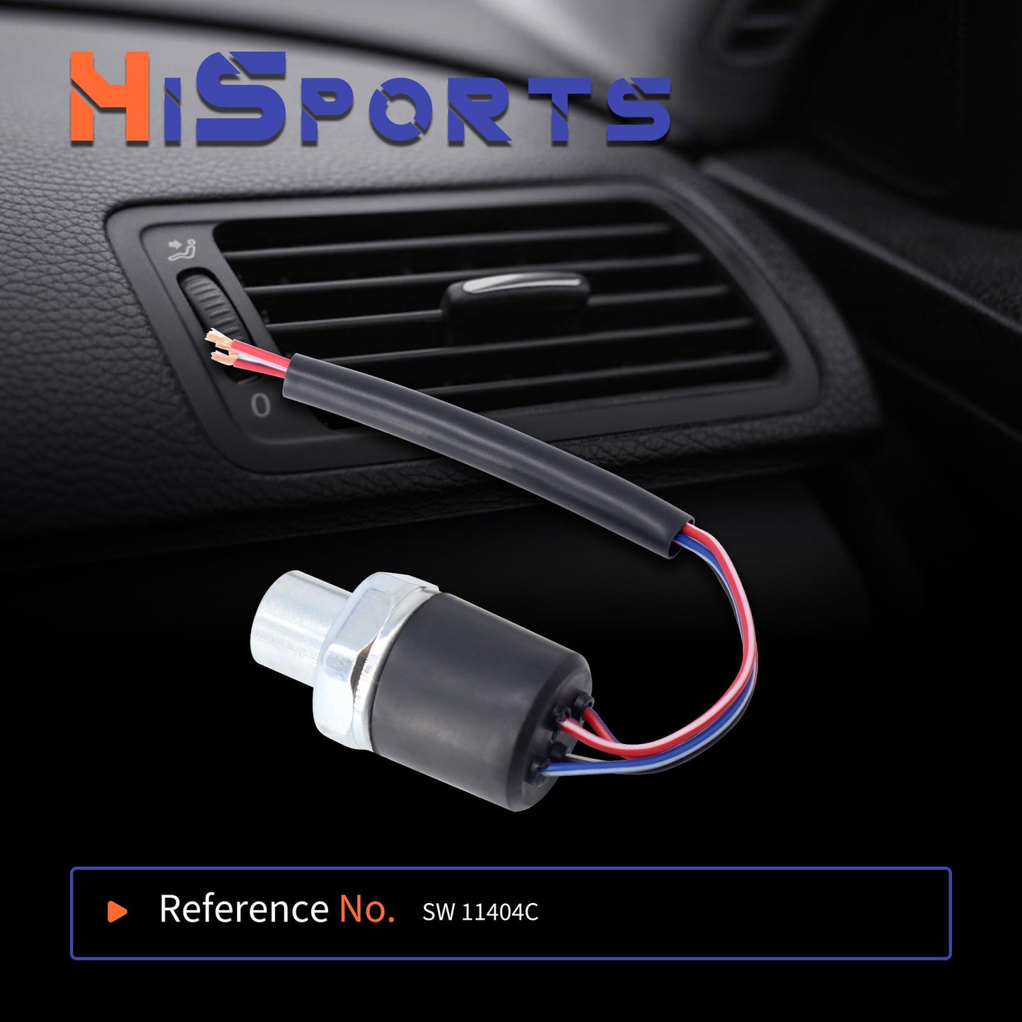 HiSport HVAC A/C Trinary Switch Replaces SW 11404C