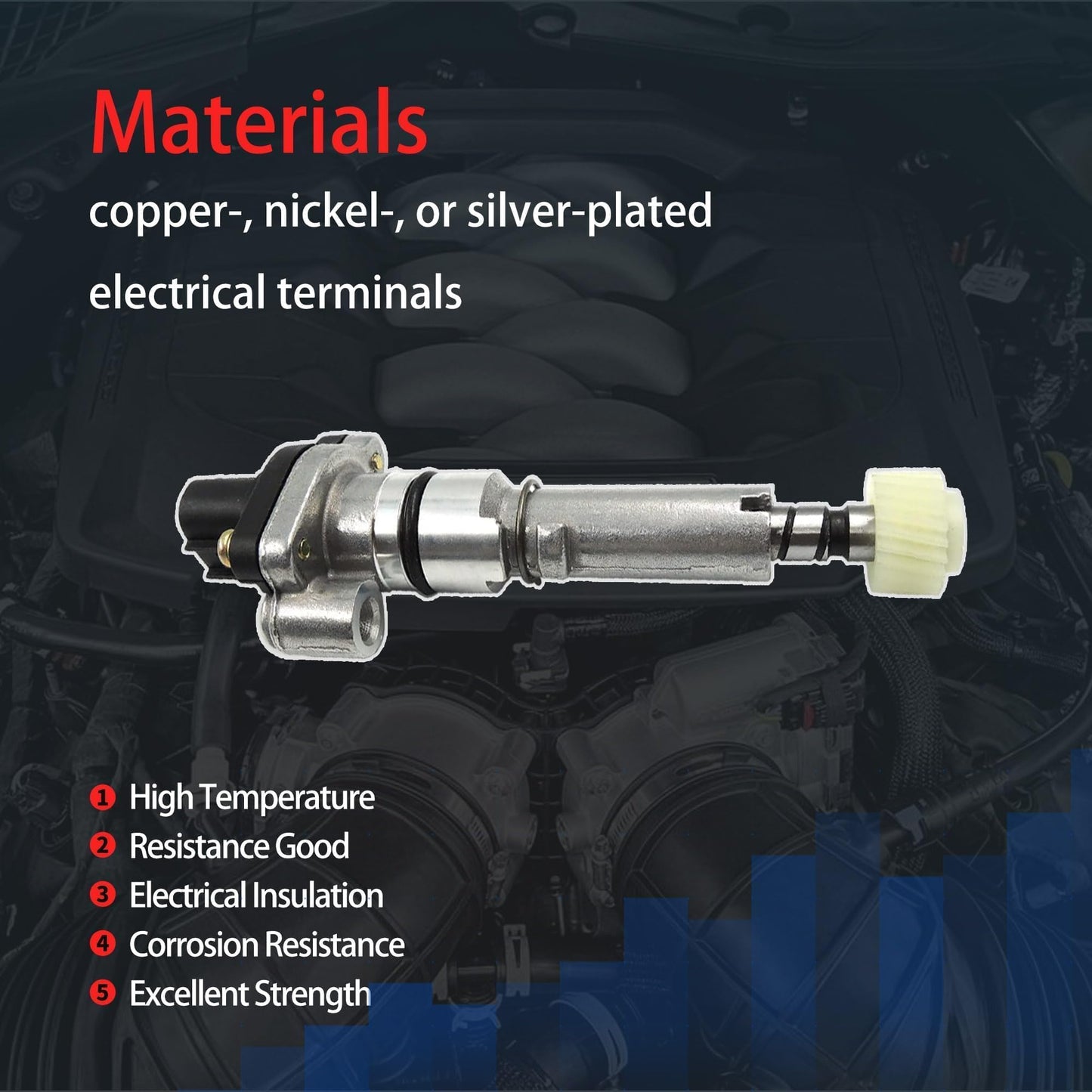 HiSport Transmission Speed Sensor 83181-12040 - Vehicle Out Speed Sensor - Compatible with Chevrolet Geo Lexus Toyota 1.5L 1.6L 1.8L 2.2L 2.4L 3.0L 3.3L 1992-2005