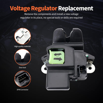 HiSport Trunk Latch Lock Actuator 81230A7030 81230-A7030 Compatible with Kia Forte Koup 1.6L 1.8L 2.0L Engine