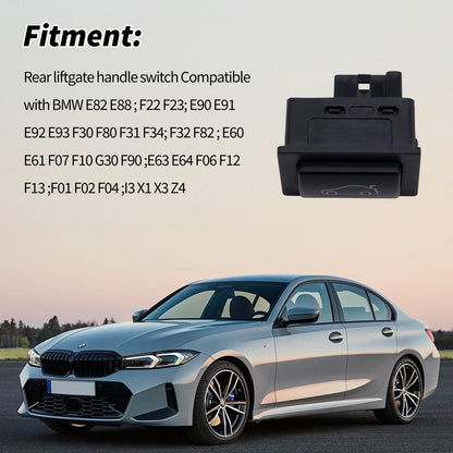 HiSport 61319200316 Trunk Unlock Release Switch Button - Compatible with BMW 530e 430i 440i 530i 540i 230i 330i 340i M240i M2 330e M4 228i 428i 435i 228i 535d 2002-2020