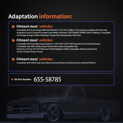 HiSport 2PCS 9005 9006 9012 9145 H10 Female High Temperature Ceramic Socket Adapters Wiring Harness for Headlights Fog Lamps Compatible with Toyota GM Ford Chevy Hyundai Chrysler Kia Honda